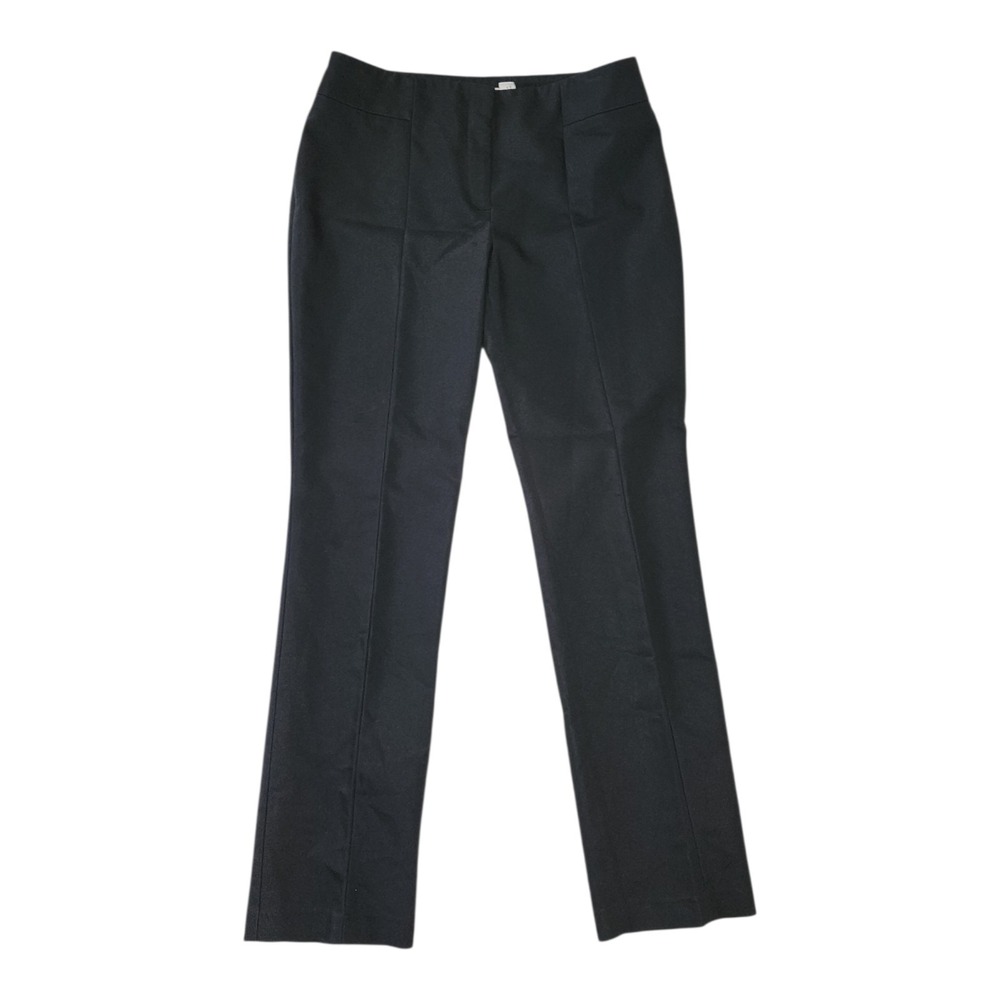 Chicos Pants Size 0.5 Womens Small/6 Black So Slimming Classic Minimalist Career